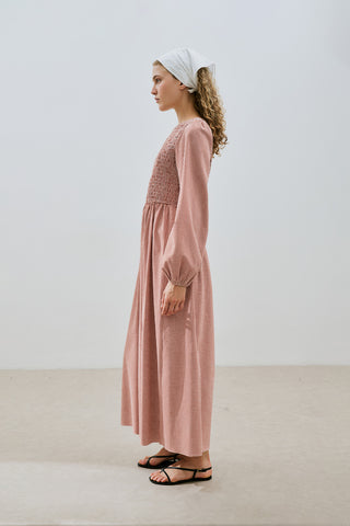 Gingham Smocked Dress Tile