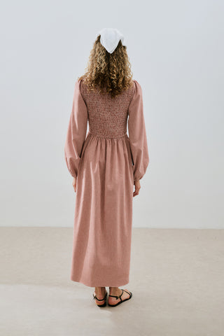 Gingham Smocked Dress Tile