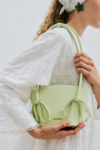 Sandy Bow Mini Bag Ice Cream