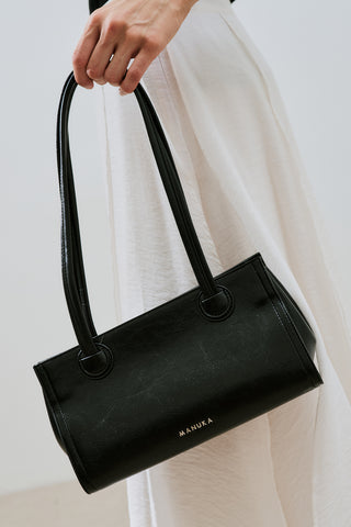 Sunhee Baguette Shoulder Bag Black