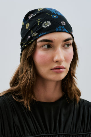 Patterned Cotton Scarf Cecile