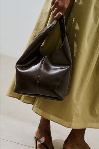 Eve Pouch Bag Dark Brown