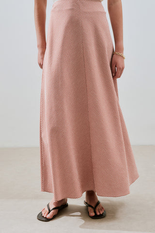Gingham Skirt Tile