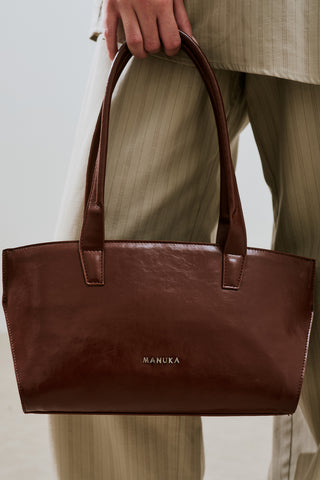 Ukiyo Shoulder Bag Chocolate Mousse