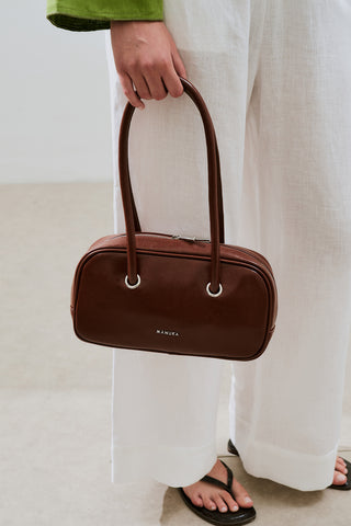 Kyomi Baguette Bag Chocolate Mousse