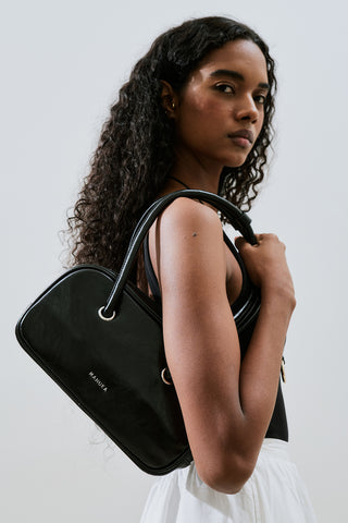 Kyomi Baguette Bag Black Tea