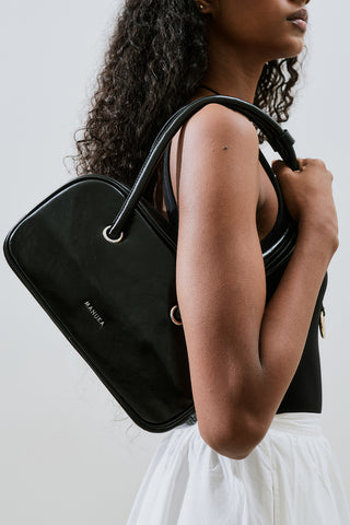 Kyomi Baguette Bag Black Tea