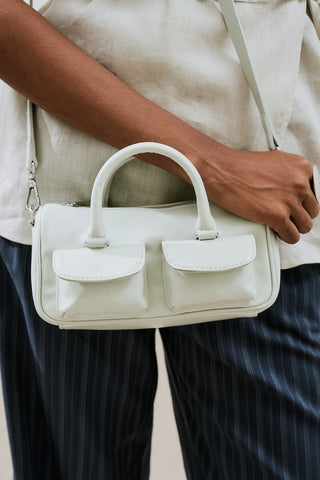 Lenora Pocketed Bag Ice Blue