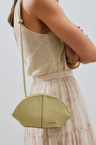 Polly Tie-Detail Bag Sage