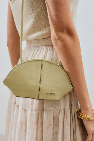 Polly Tie-Detail Bag Sage