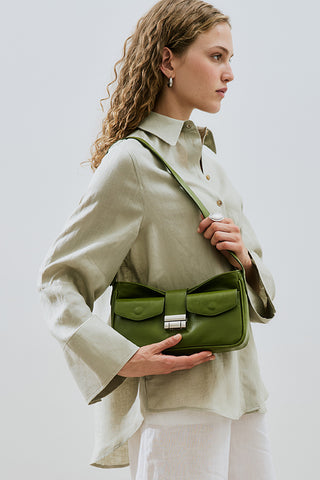 Hondae Buckle Bag Green