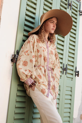 Patterned Cotton Shirt Moly