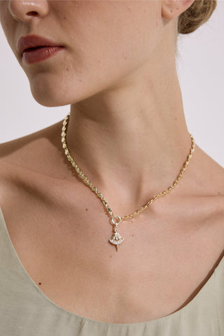Zircon Ballerina Necklace Standard