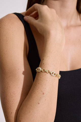 Brillia Zircon Chain Bracelet Standard