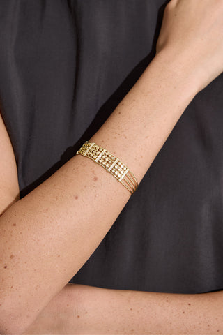 Solendra Triple Row Cuff Standard