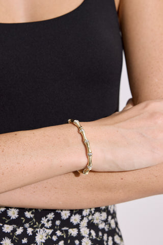 Zirconia Tennis Bracelet Gold