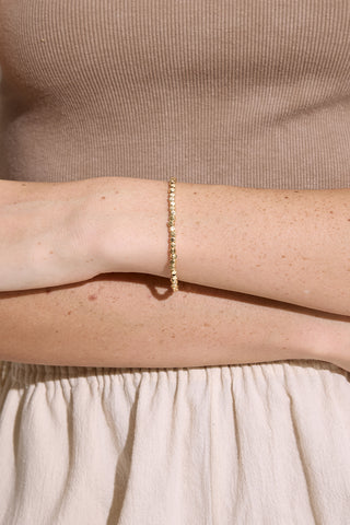 Small Square Bracelet Gold