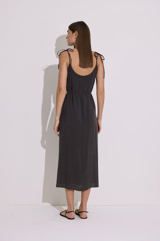 Modal Sleeveless Dress Anthracite
