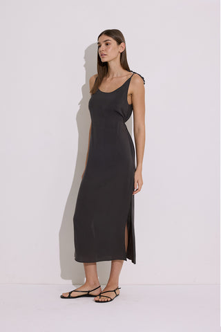 Modal Sleeveless Dress Anthracite