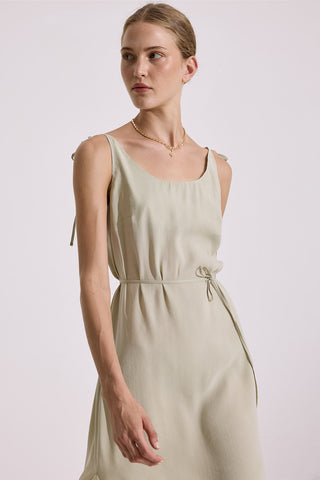 Modal Sleeveless Dress Pistachio