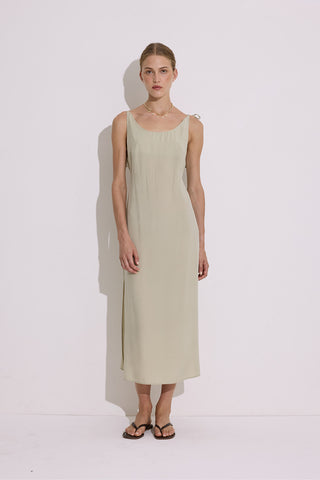 Modal Sleeveless Dress Pistachio