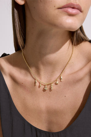Minimal Bead Chain Necklace Standard