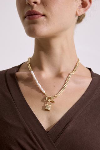 Lock Design Necklace Standard