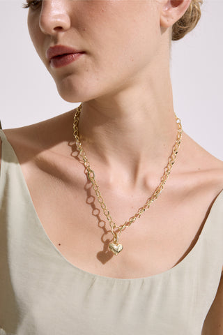 Heart Charm Necklace Standard