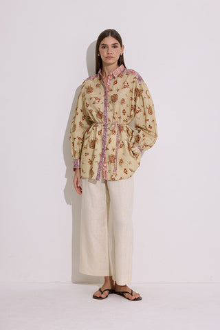 Patterned Cotton Shirt Moly