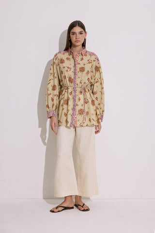 Patterned Cotton Shirt Moly