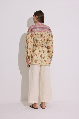 Patterned Cotton Shirt Moly