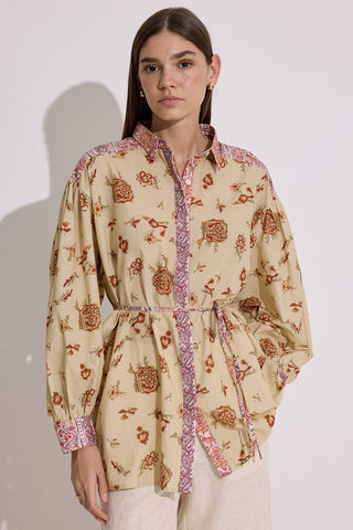 Patterned Cotton Shirt Moly