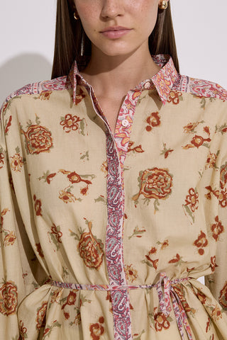 Patterned Cotton Shirt Moly