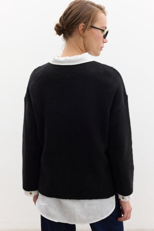 Oversized Sweater Black