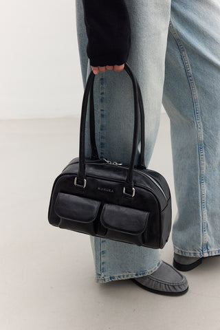 Retro Pocket Bag Black