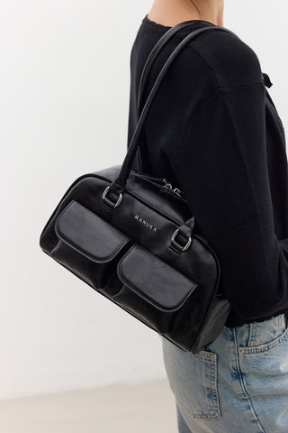 Retro Pocket Bag Black