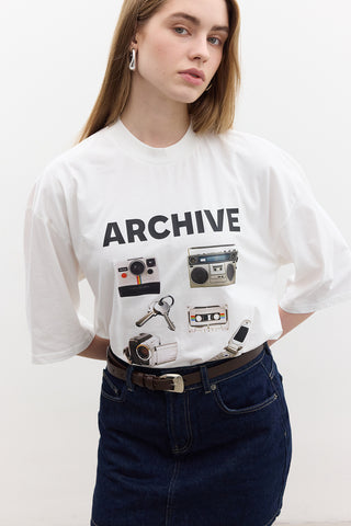 Printed Short-Sleeve T-Shirt Archive