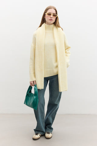 Oversized Soft Sweater Yellow