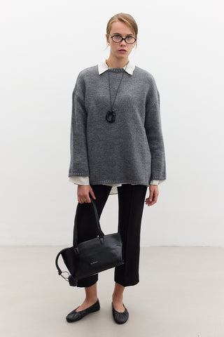 Oversized Sweater Anthracite