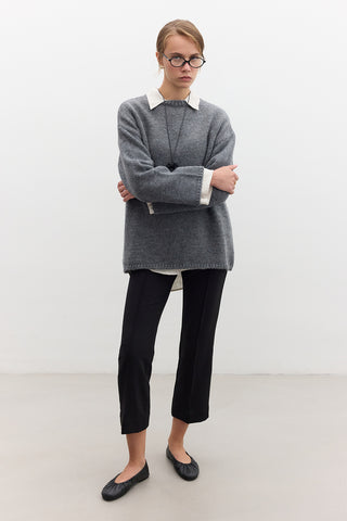 Oversized Sweater Anthracite