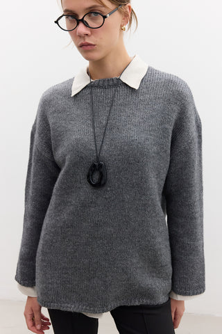 Oversized Sweater Anthracite