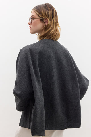Milana Cachet Coat Anthracite