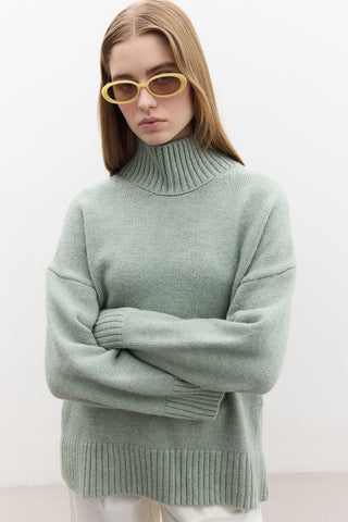 Oversized Soft Sweater Mint