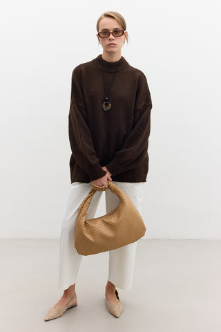 Ella Sweater Dark Brown