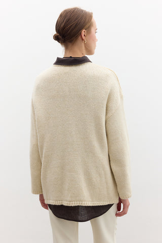 Oversized Sweater Beige