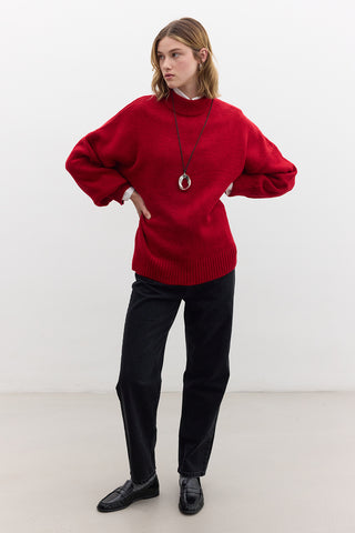Ella Sweater Red