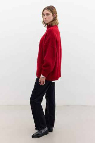 Ella Sweater Red
