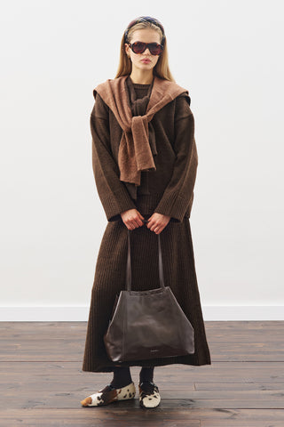 Chunky Oversized Sweater Brown