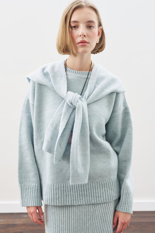 Chunky Oversized Sweater Blue