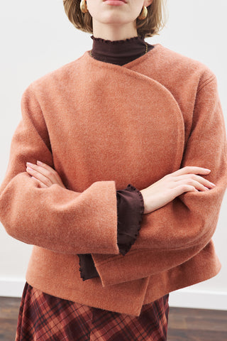 Wool Short Jacket Tıle